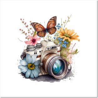 Spring Floral Camera Posters and Art